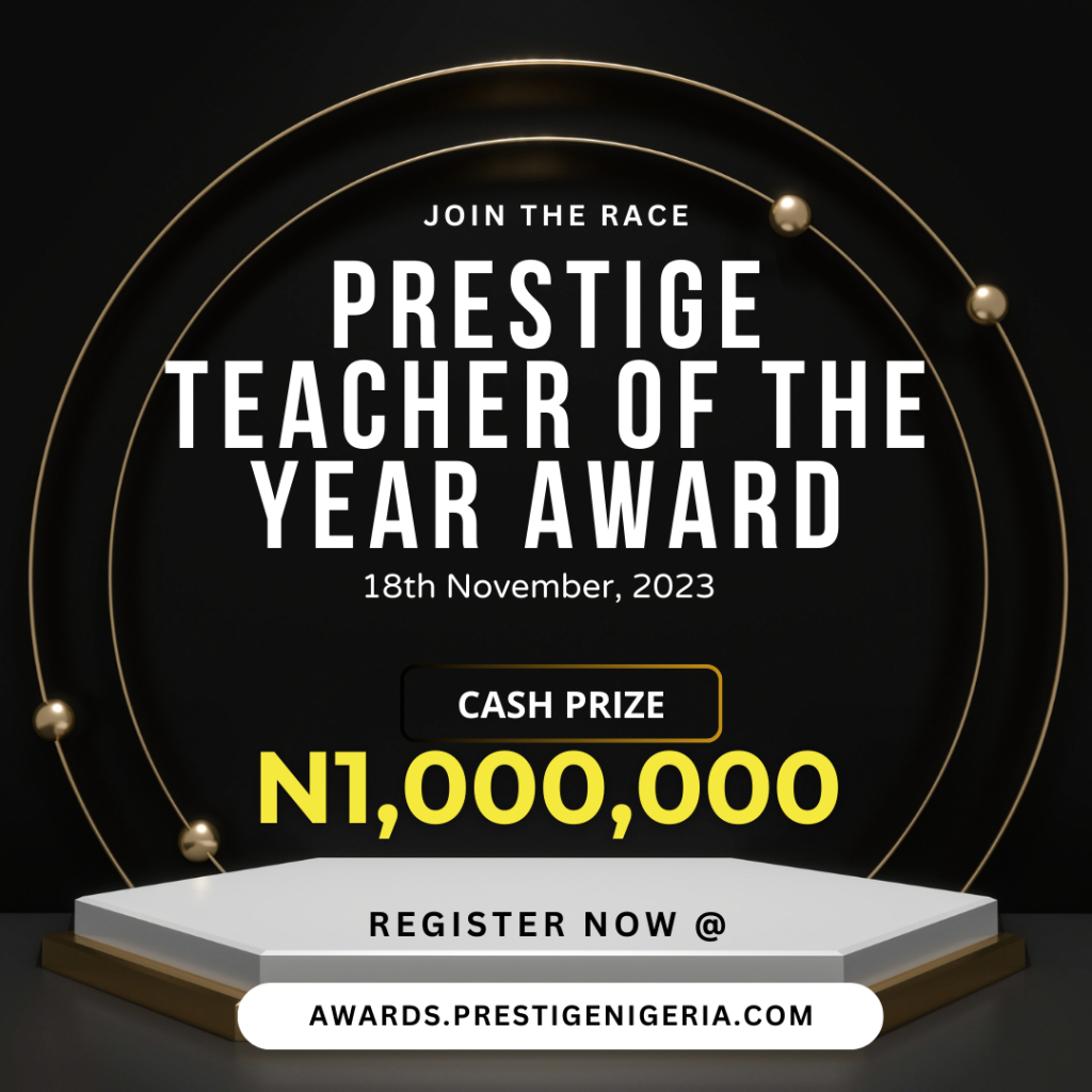 Prestige Teacher of the year Award